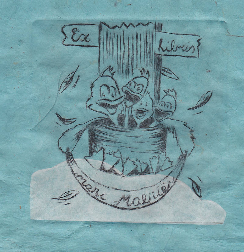 Ex libris Marc Maeriën