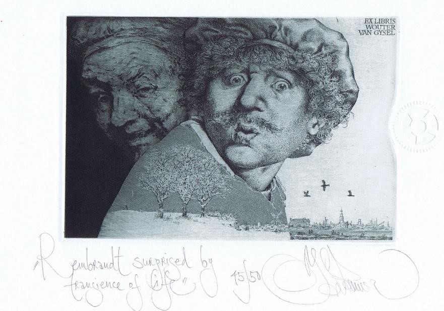 Ets/ aquatint en mezzotint van Konstantin Kalinovich (UKR) uit 2015