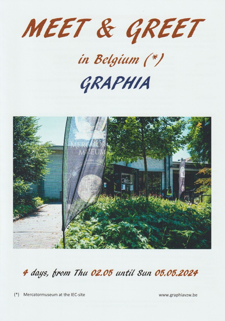 Flyer meet en greet Belgium - Graphia