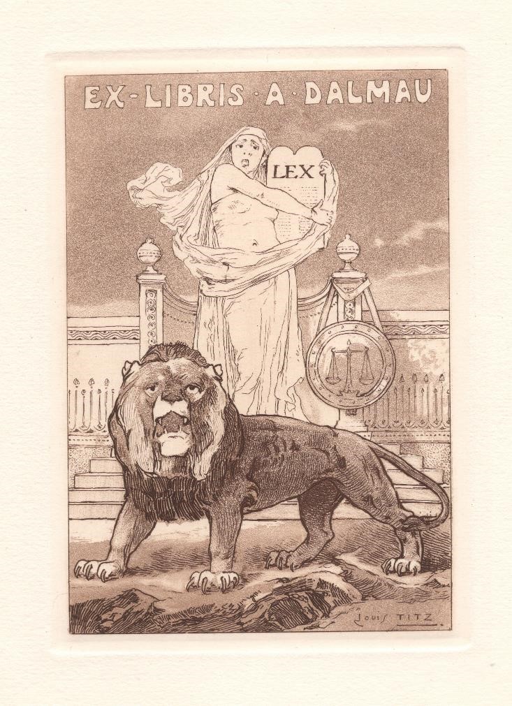 Ex libris A. Dalmau